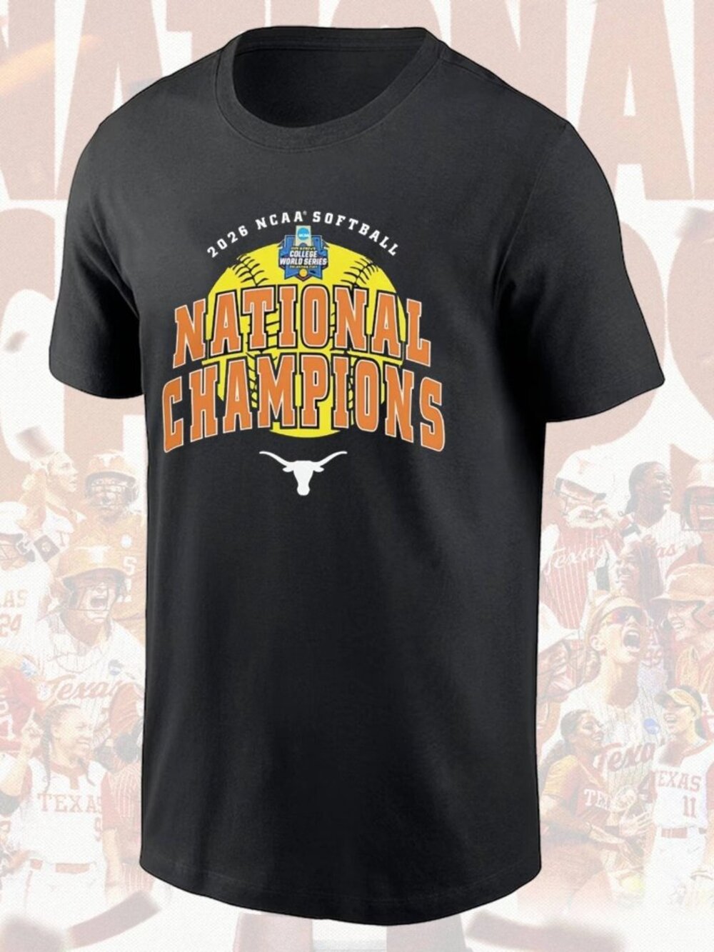 Back-2-Back 2026 Texas Longhorns Softball World Series National Champs Shirt 257